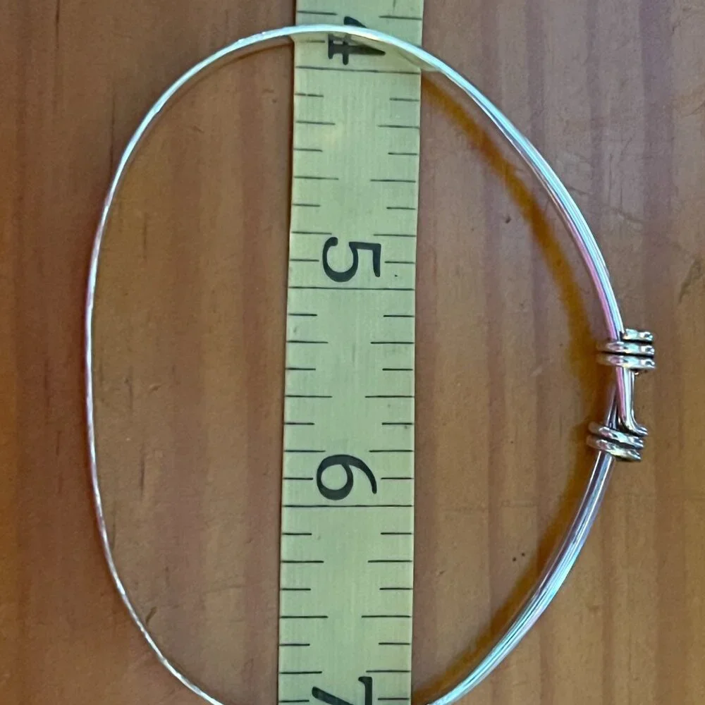 Ed Levin Sterling Silver Signature Slide Bracelet 21/2" - Picture 6 of 8